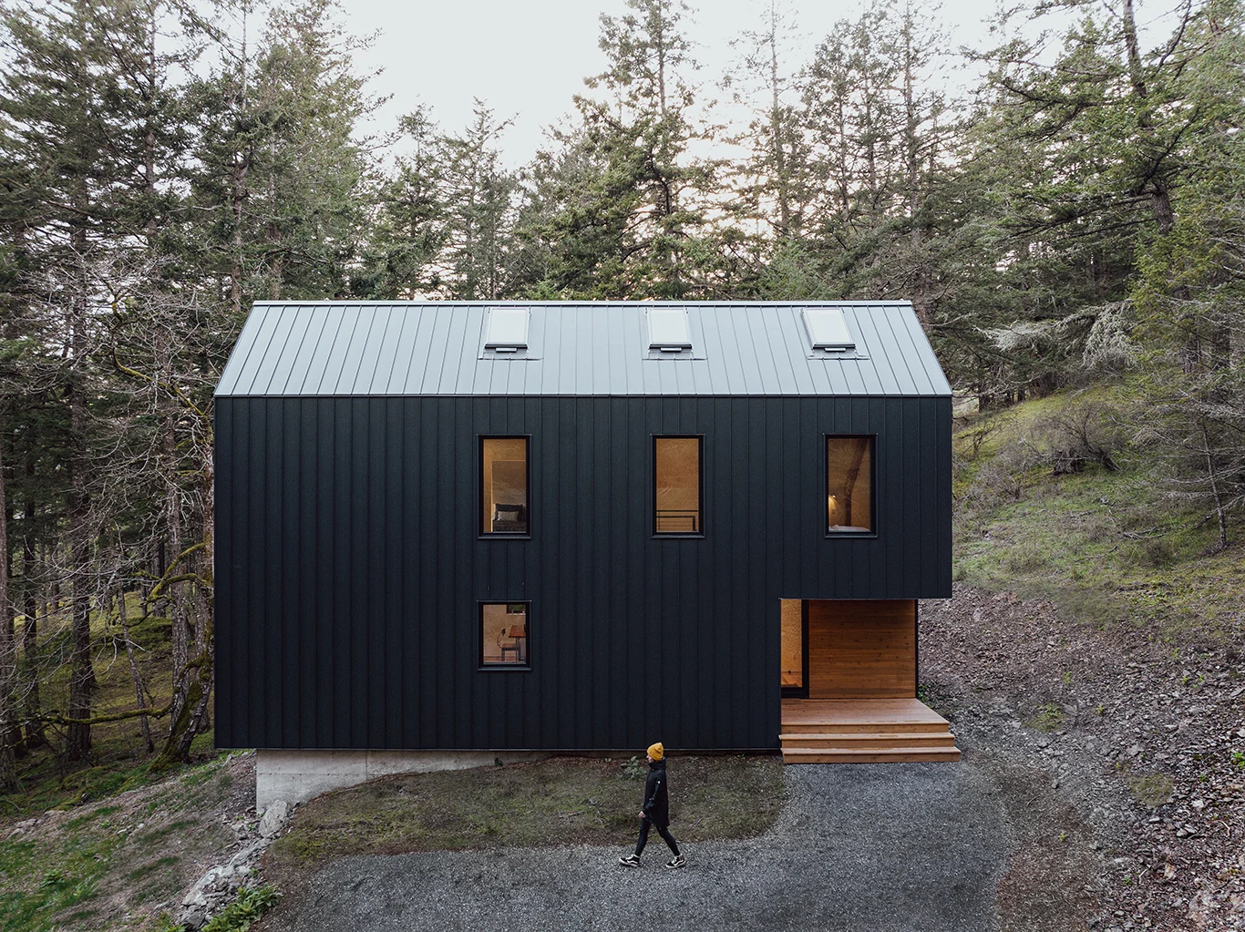 The Backcountry Hut Company System 02 prefab cabin exterior detail