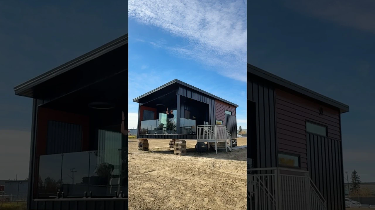 Touring a 450 square foot Prefab Home Rated for -45 degrees!, tour by Kerry Tarnow