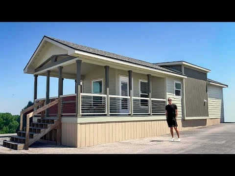 Inside the 480 square foot Prefab Home with a Cozy Cottage Look!!, tour by Kerry Tarnow