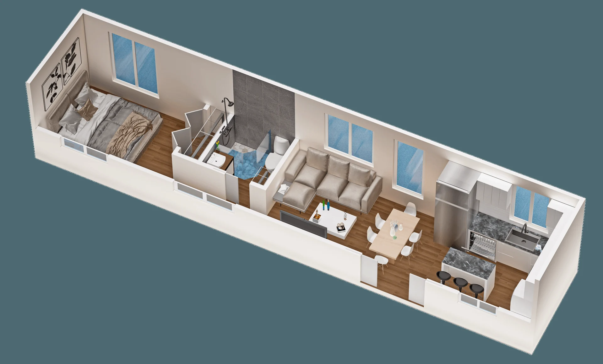 Official design rendering of 400 Series by Cocoon Homes