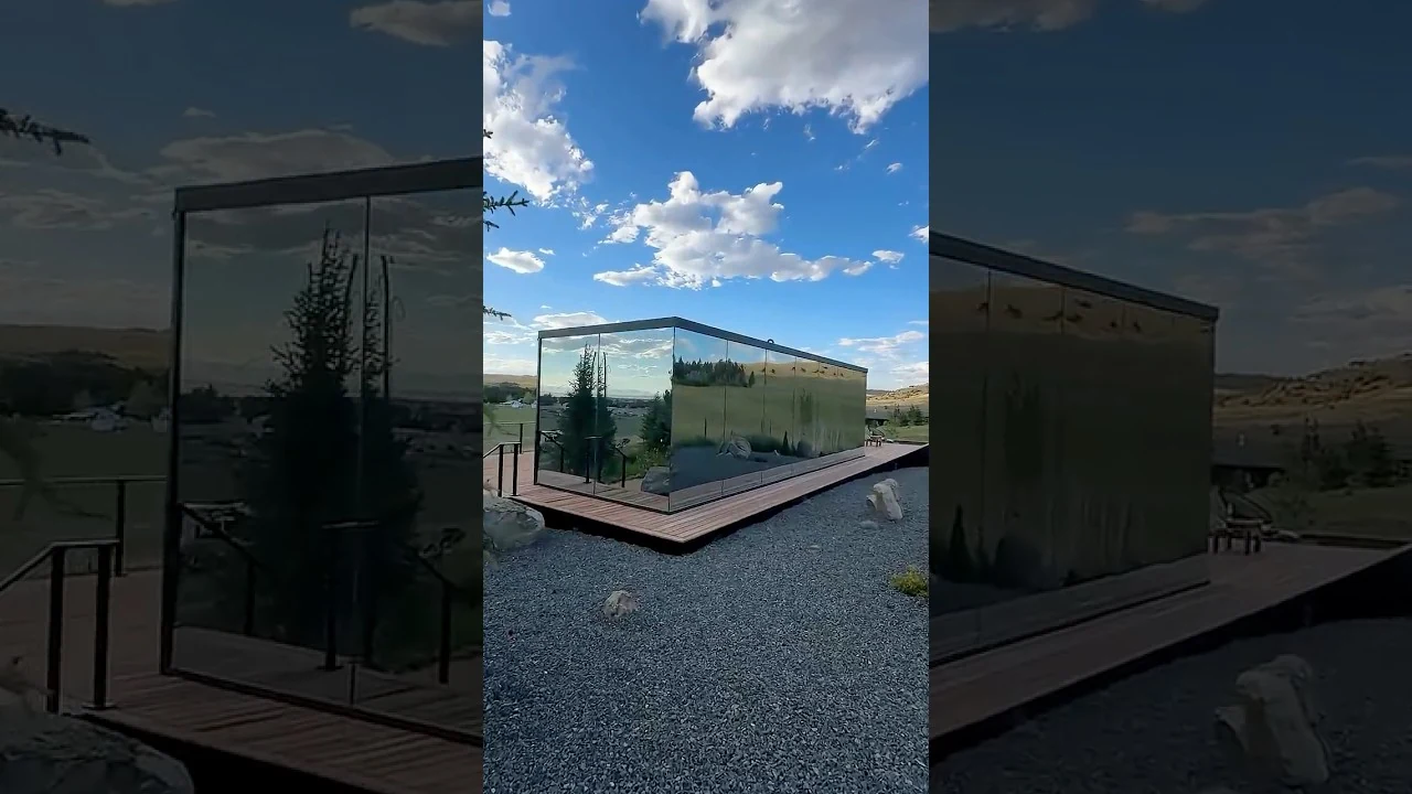 Touring a Glass House in Montana, tour by Kerry Tarnow