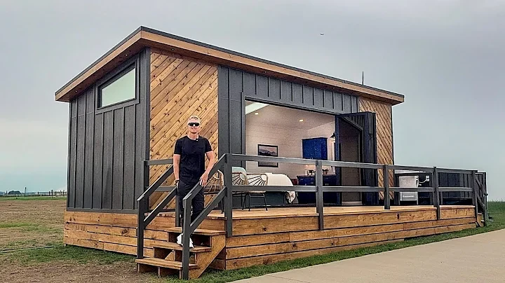Inside the Prefab Tiny Home with Space for a KING Bed!, tour by Kerry Tarnow