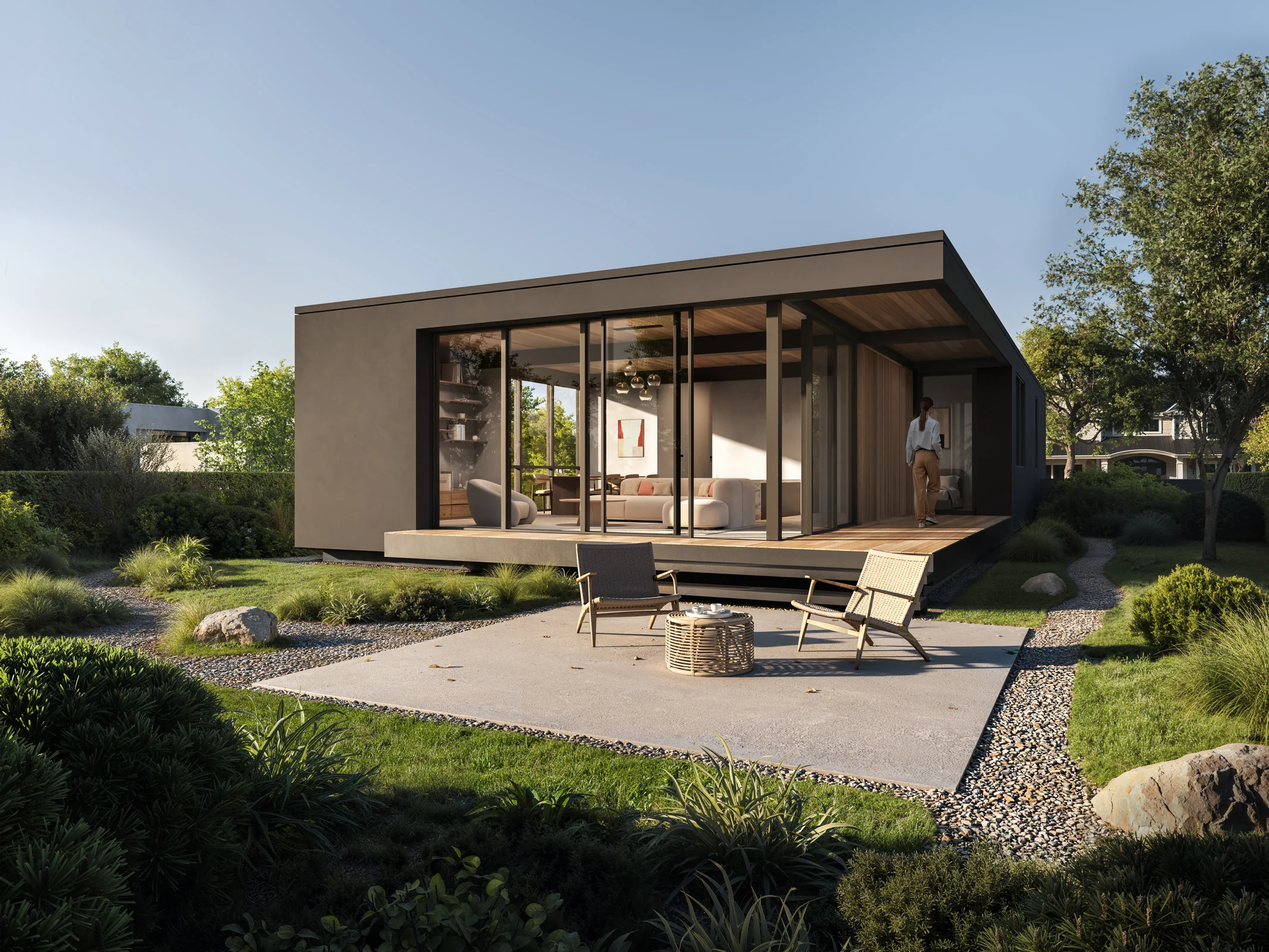 Official design rendering of MR 2000 by Marmol Radziner
