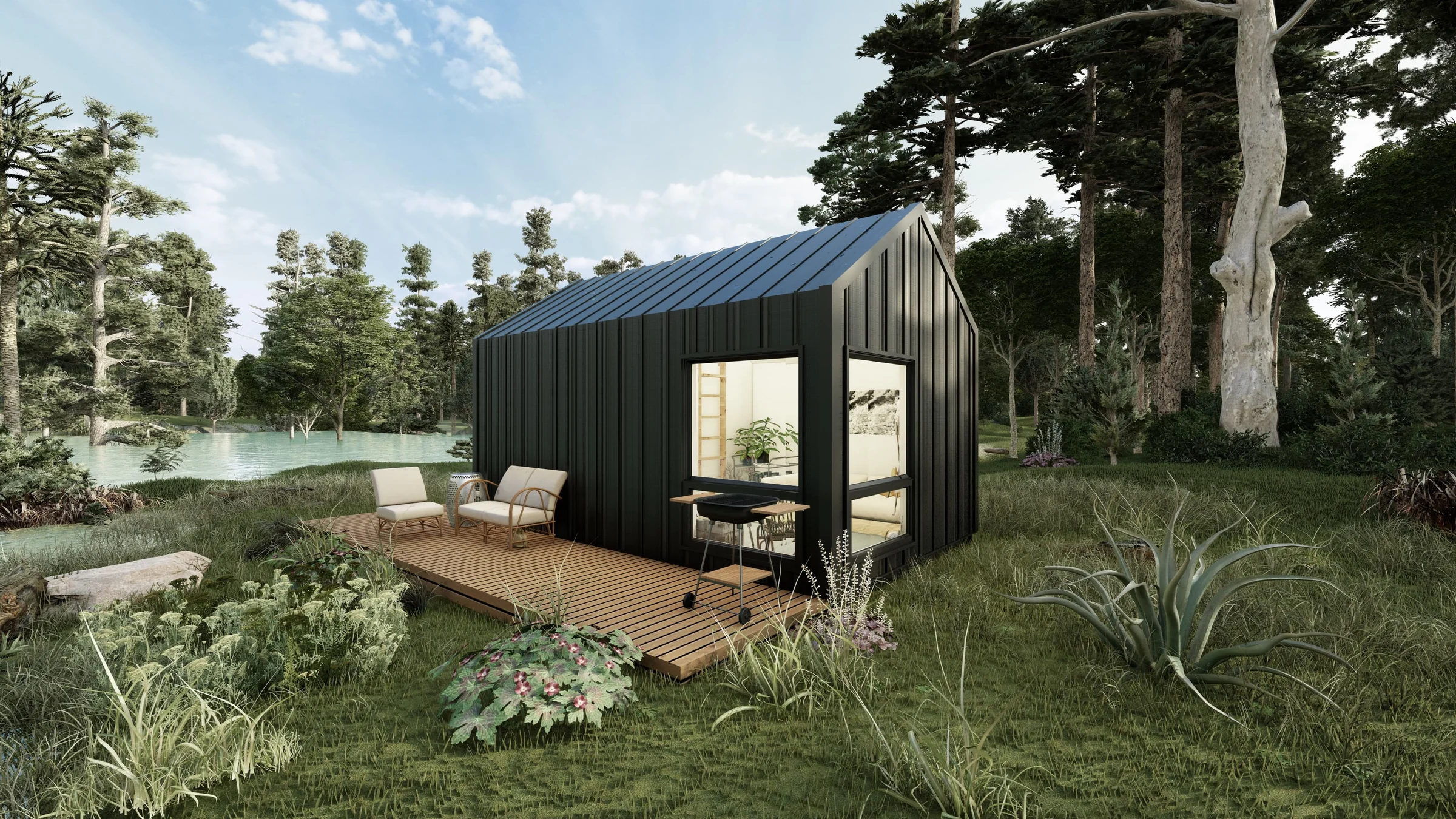Official design rendering of Mod Studio by Modern Modular