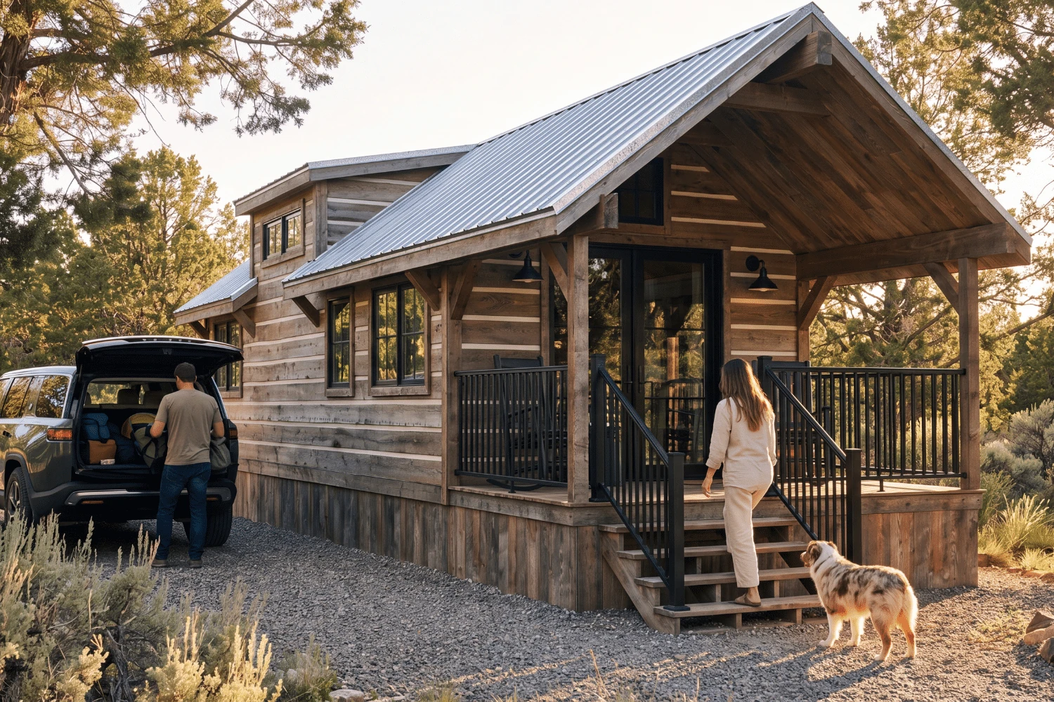 Zook Cabins Outpost prefab home exterior