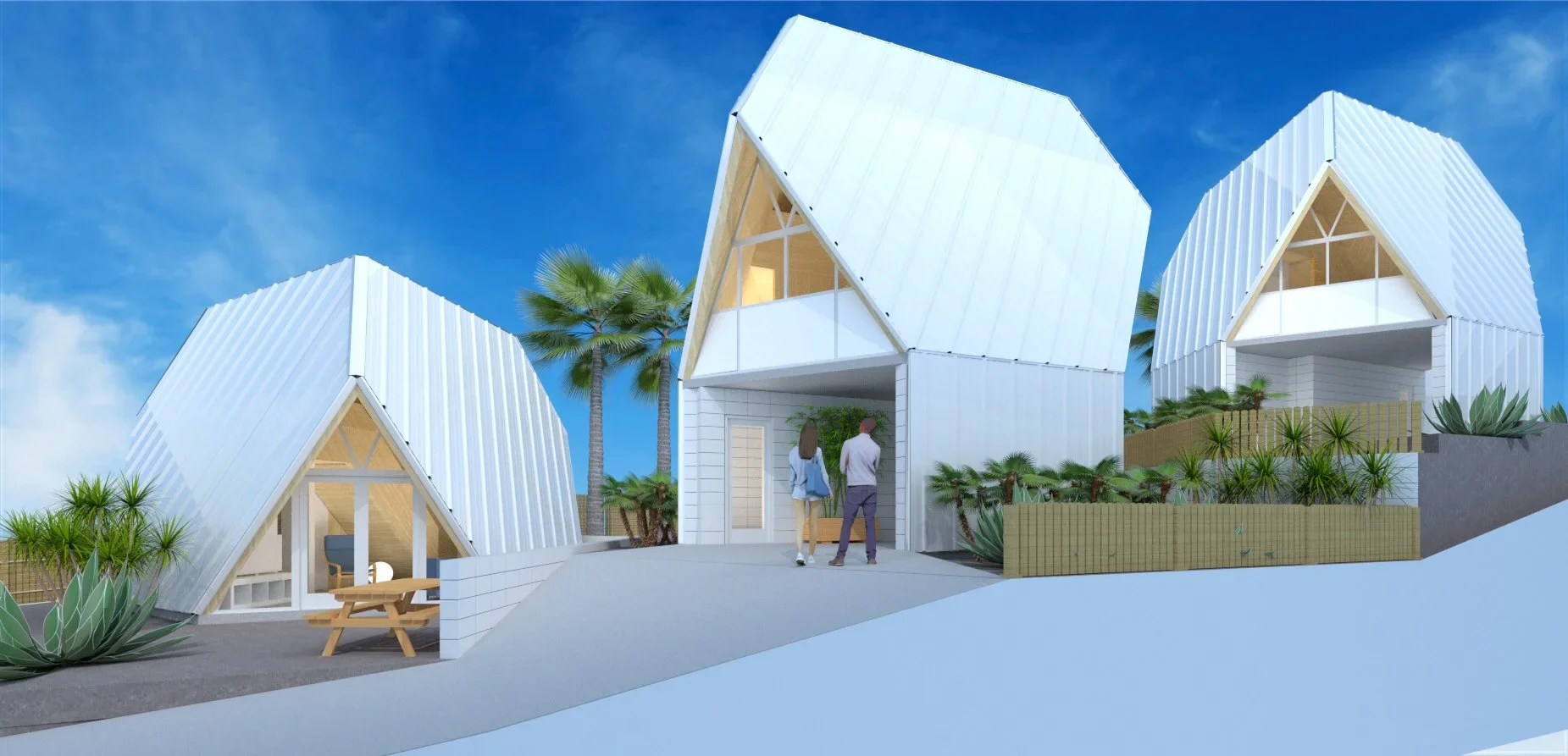 Official design rendering of the Polyhaus Tetra-2 exterior