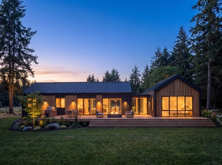 ORCA Courtenay showroom prefab home exterior