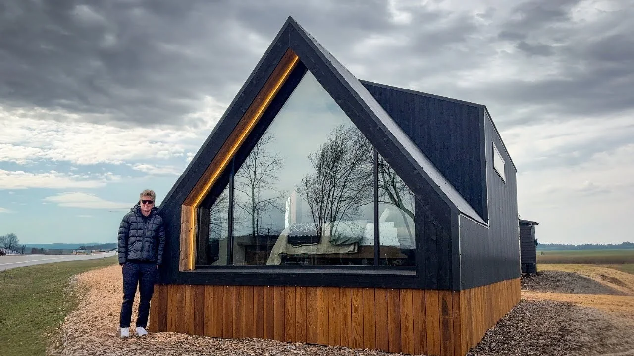 I Tested the 400 sq ft Prefab Cabin with an Iconic Cottage Look!, tour by Kerry Tarnow