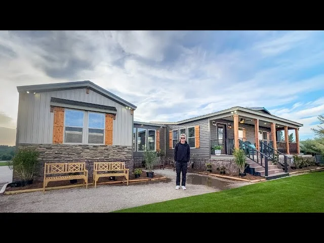 This 2,200 sq ft Prefab Home STOLE the Show - Modern Farmhouse Tour, tour by Kerry Tarnow