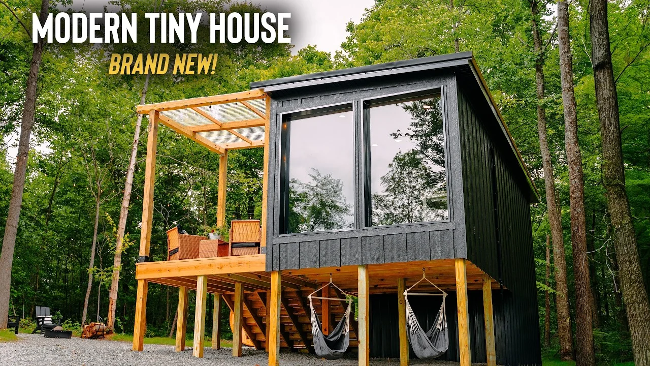 Modern Tiny House Perfect For Nature! 500sqft!, tour by Kerry Tarnow