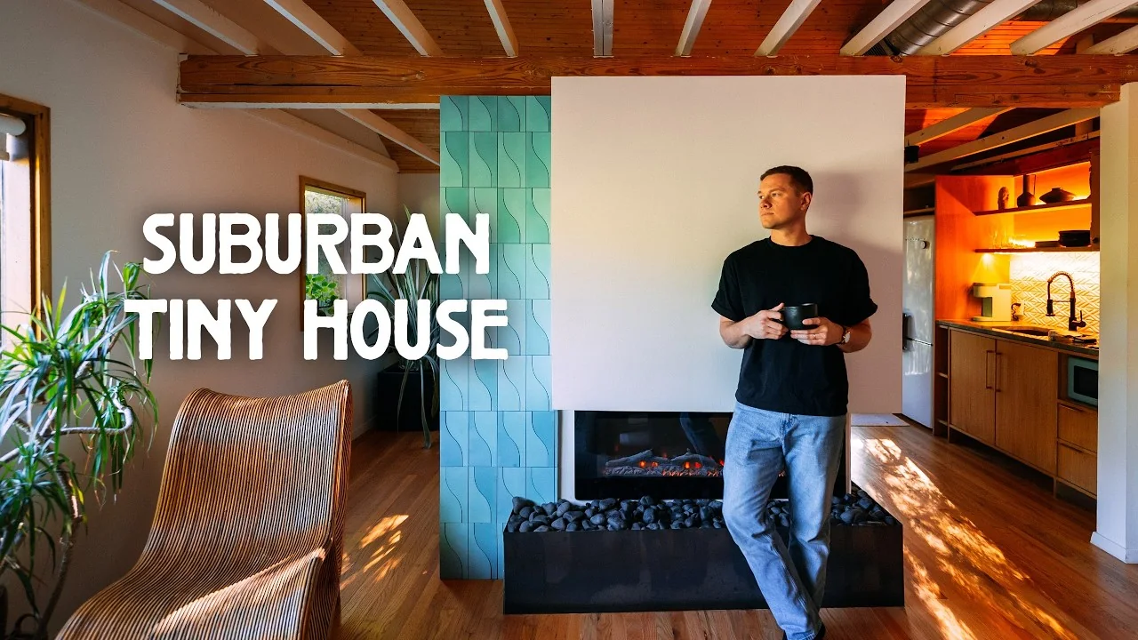 Secret Urban 400sqft Tiny House (I loved it), tour by Kerry Tarnow