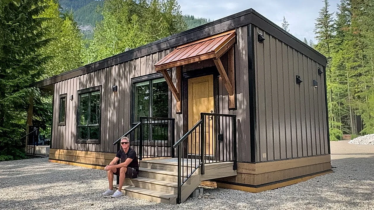 I Just Found a 500 sq ft Prefab Home Design that I have NEVER Seen!!, tour by Kerry Tarnow