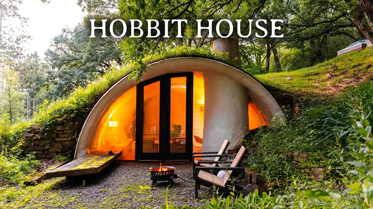 This Hobbit House Takes You Back In Time // Inside Look, tour by Kerry Tarnow