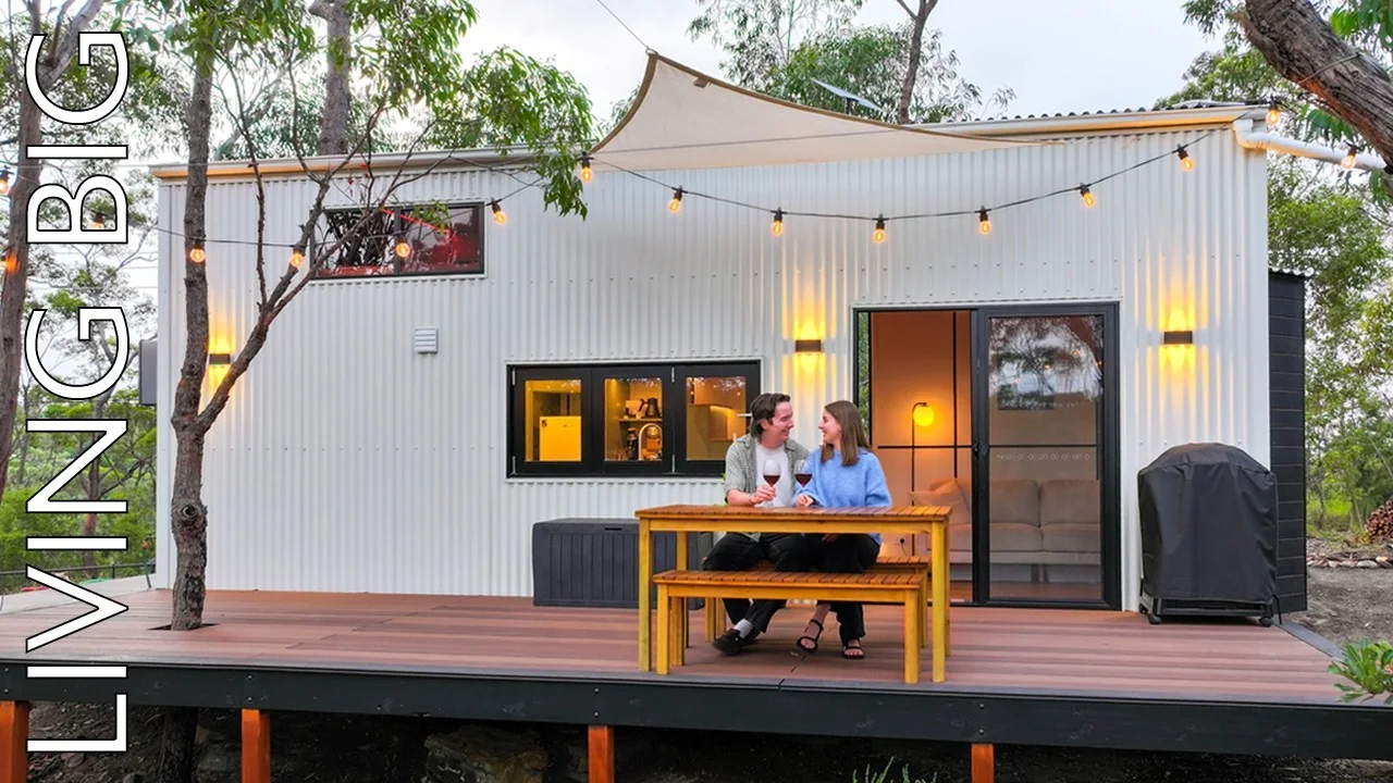 This Stunning Tiny Home Gave Them a Huge Head Start in Life, tour by Kerry Tarnow