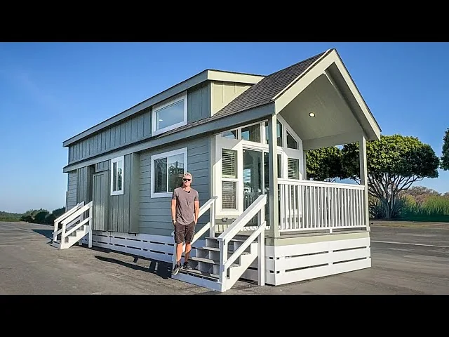 Inside the 400 square foot Prefab Cottage with a Surprisingly High Ceiling!!, tour by Kerry Tarnow