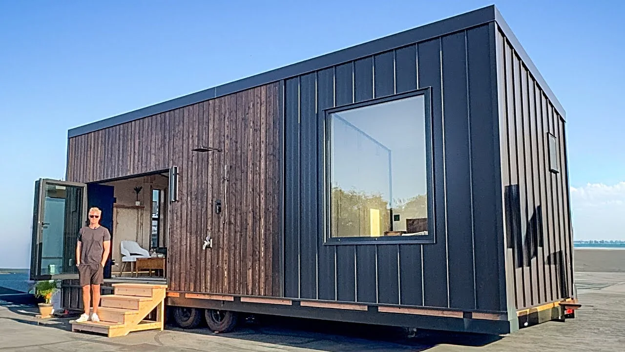 Inside the 300 Sq Ft Prefab Cottage with a Surprising Layout!, tour by Kerry Tarnow