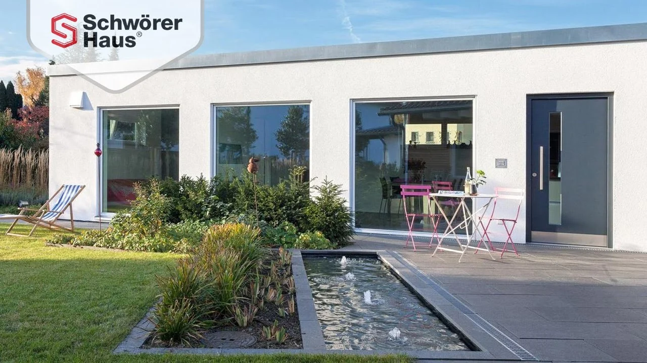 SchwörerHaus Flying Spaces compact home exterior from the official video thumbnail
