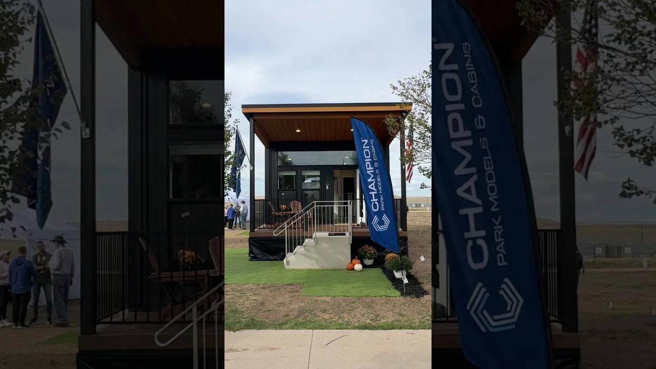 Touring a 400 square foot Prefab Cottage at the Home Show!, tour by Kerry Tarnow
